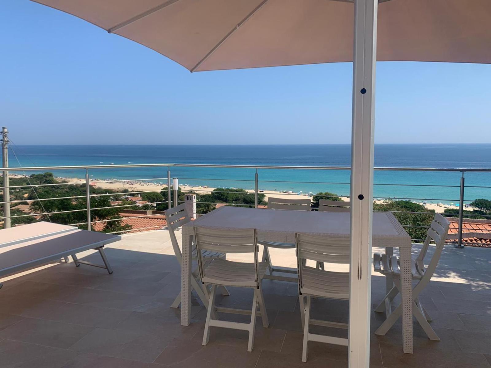 Vila La Terrazza Sull'Alba Costa Rei Exteriér fotografie